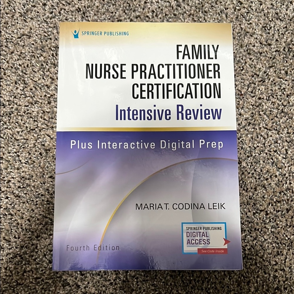 Family Nurse Practitioner Certification Intensive Review Book Leik 4th edition